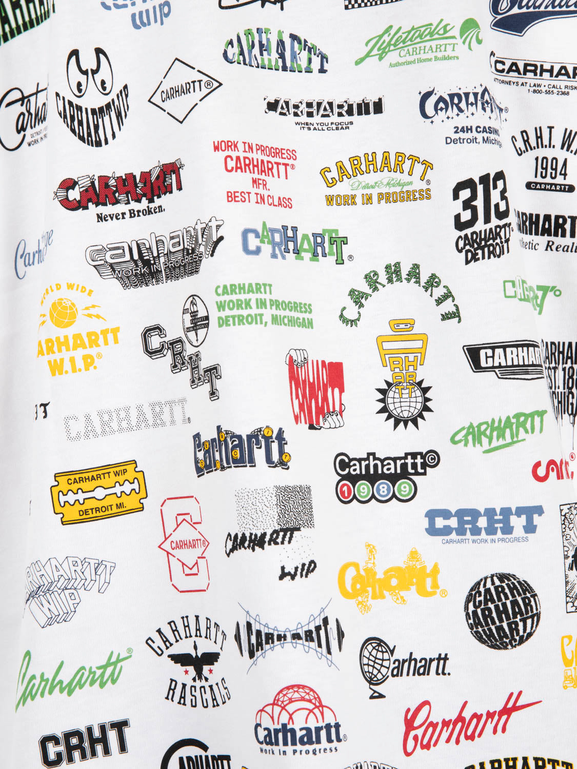 SS logo t-shirt white