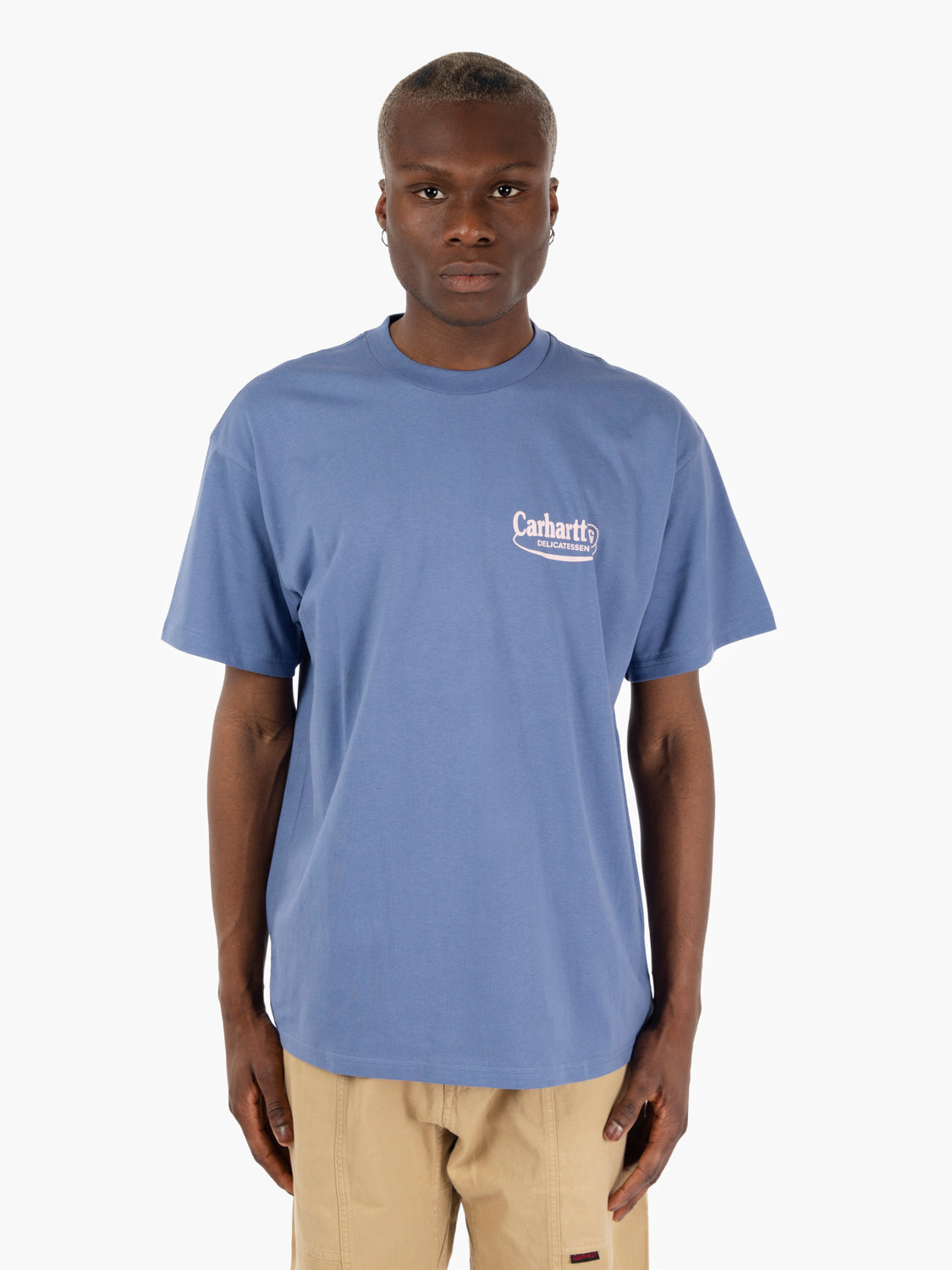 T-shirt S/S Catalogue Blue Iris / Air Pink