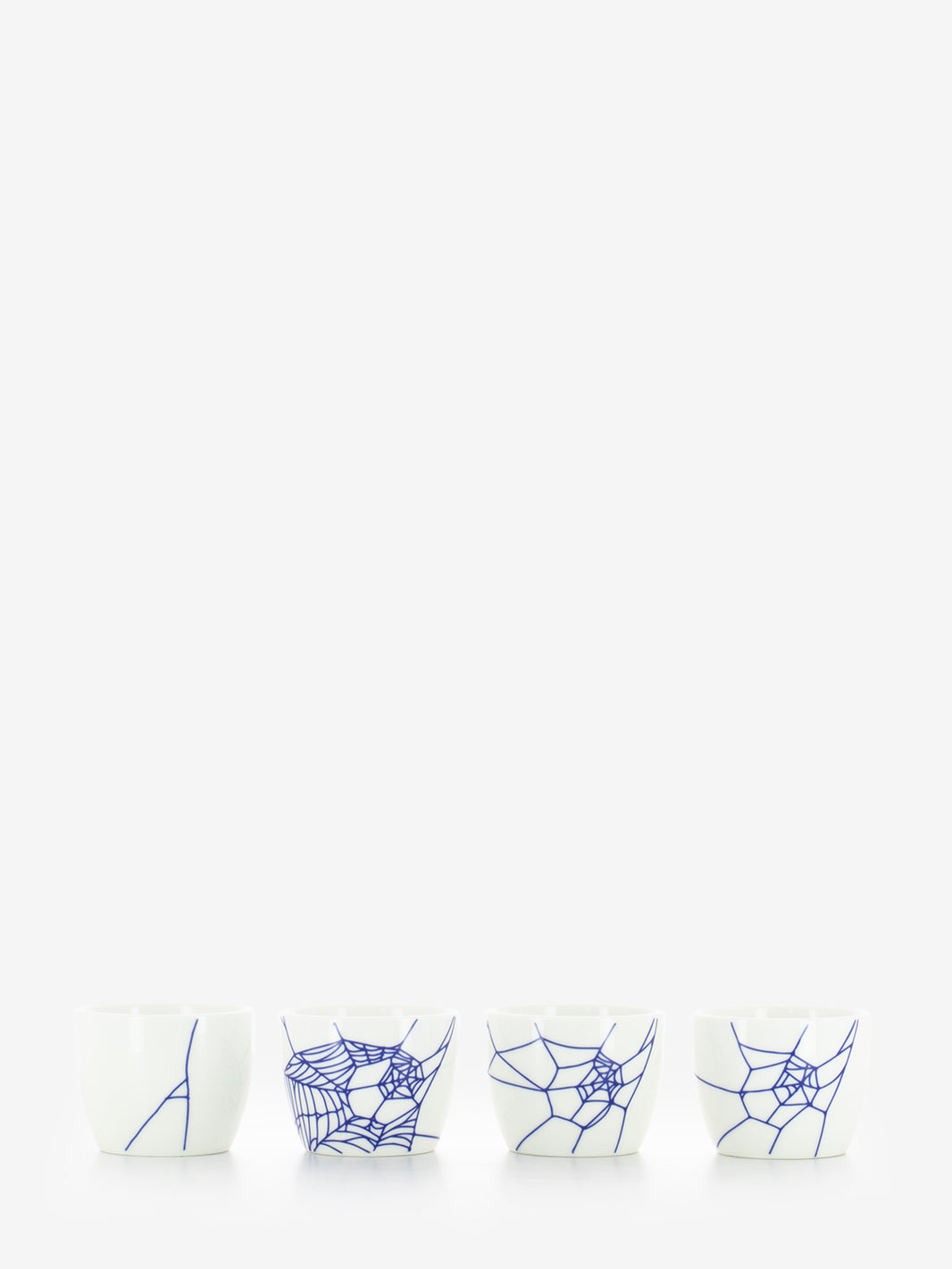 Theory and practice Soba Cup set white / blue