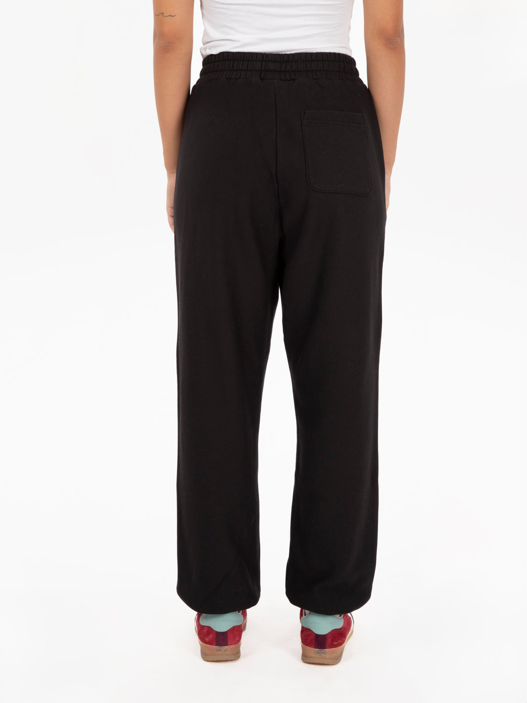 W' American Script sweat pant black