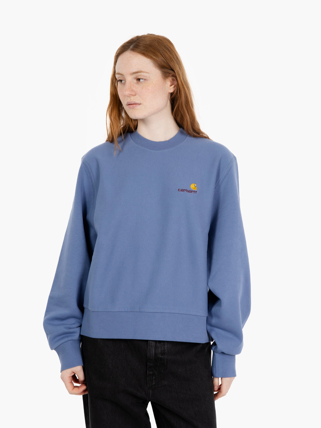 W' American Script Sweat sorrent