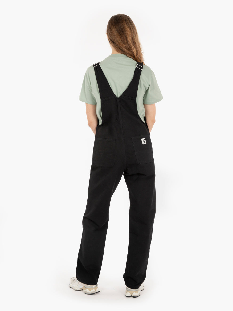 W' Bib Overall straight black