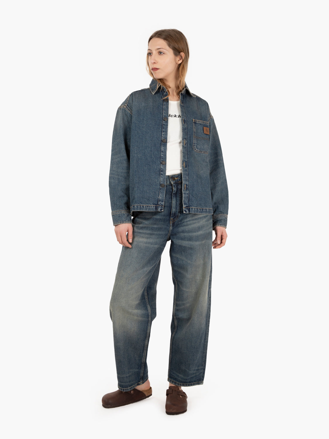 W' Brand pant blue