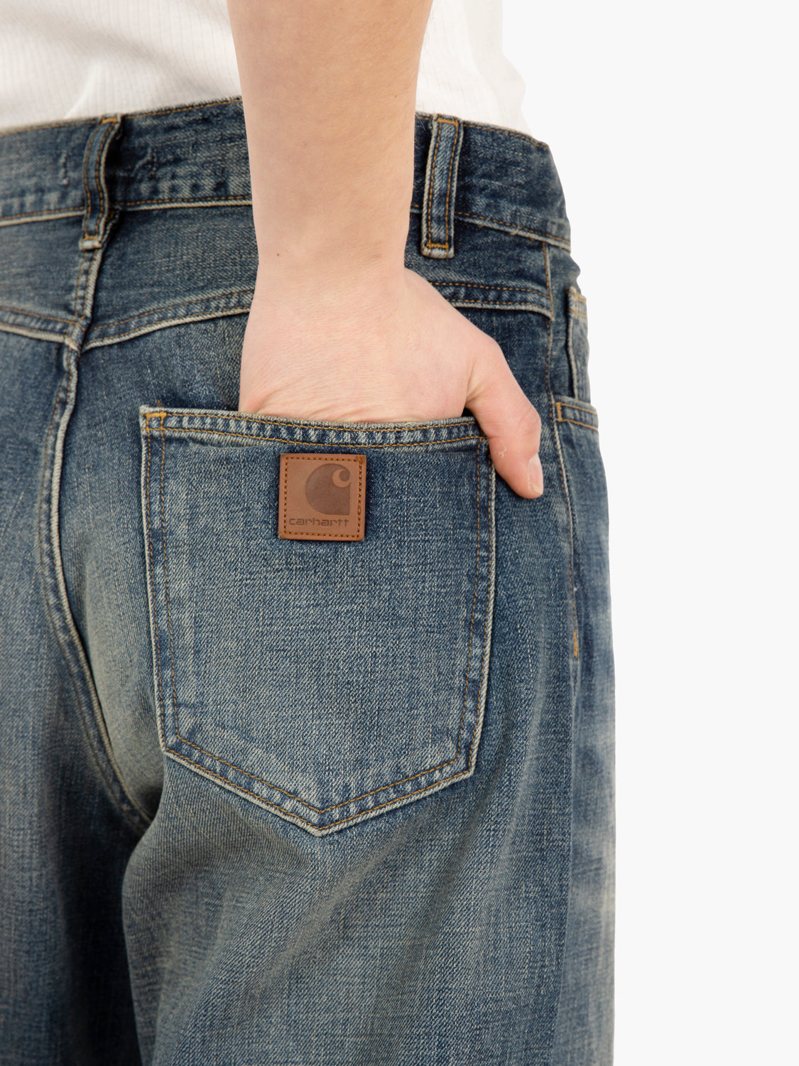 W' Brand pant blue