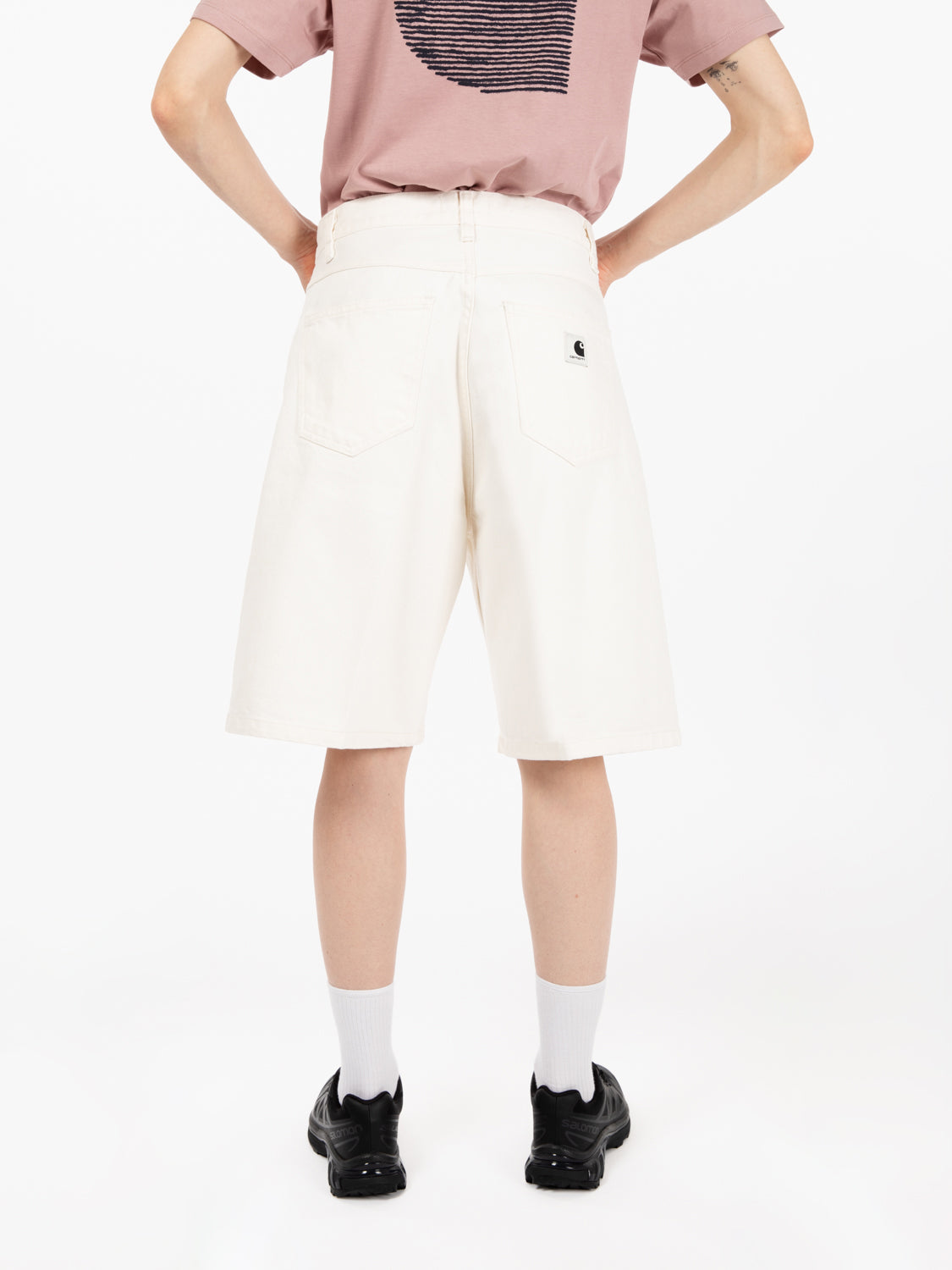 W' Brandon Short white