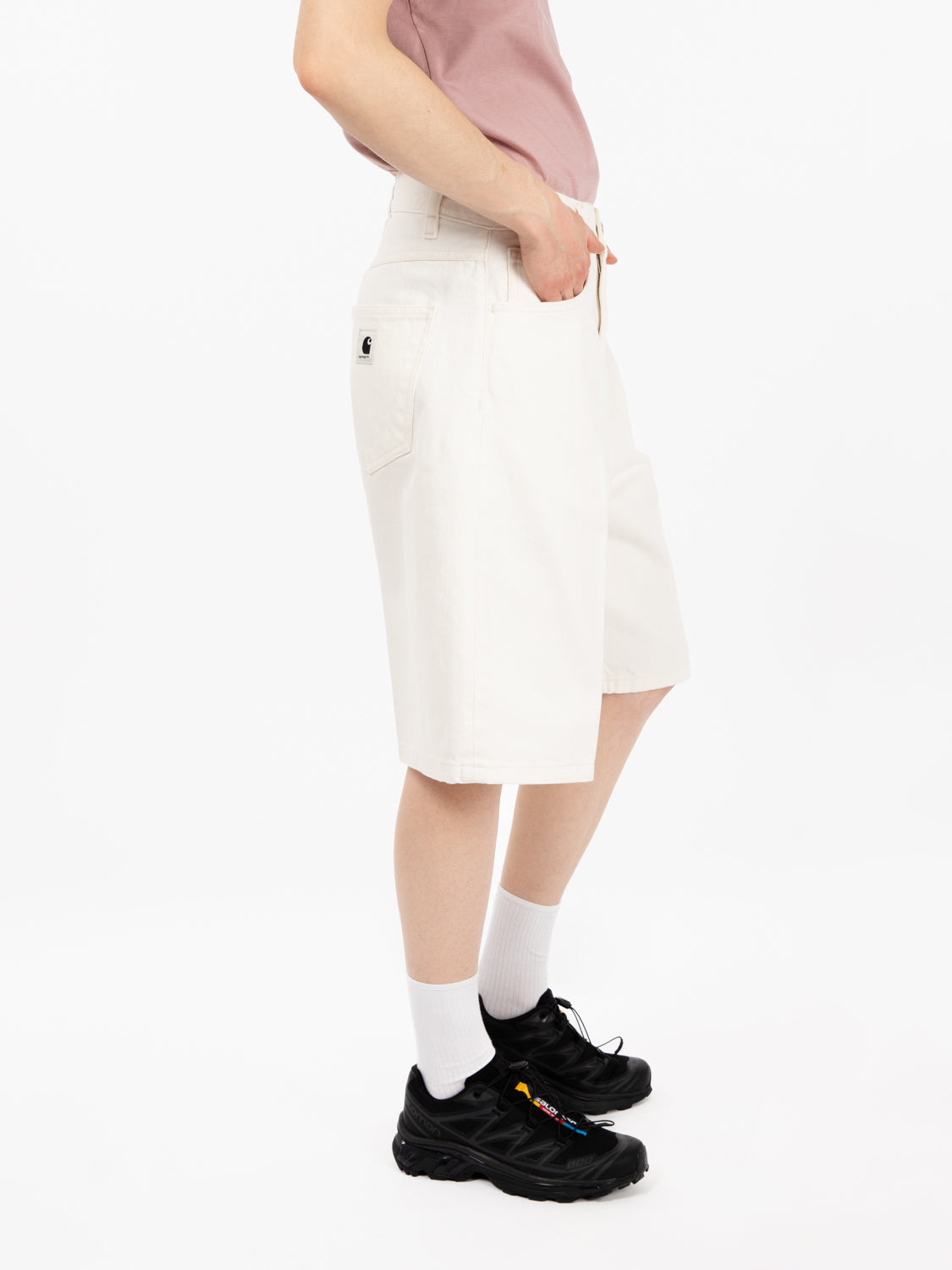 W' Brandon Short white