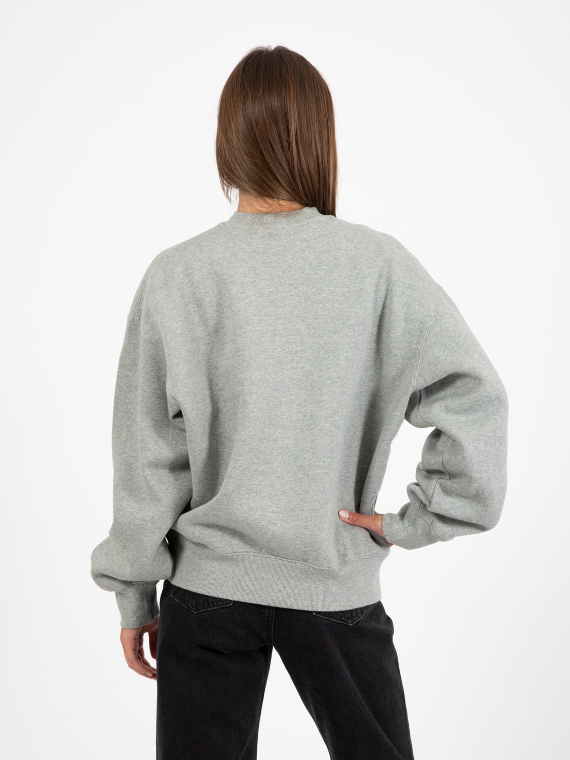W' Bubbles Sweat Grey Heather / Cassis