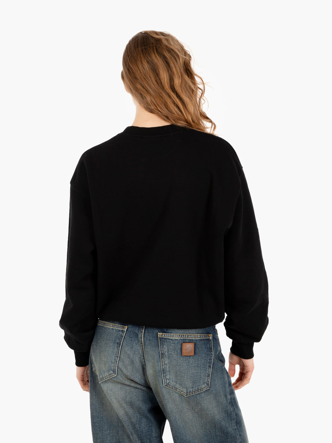 W' Casey Sweatshirt black / silver