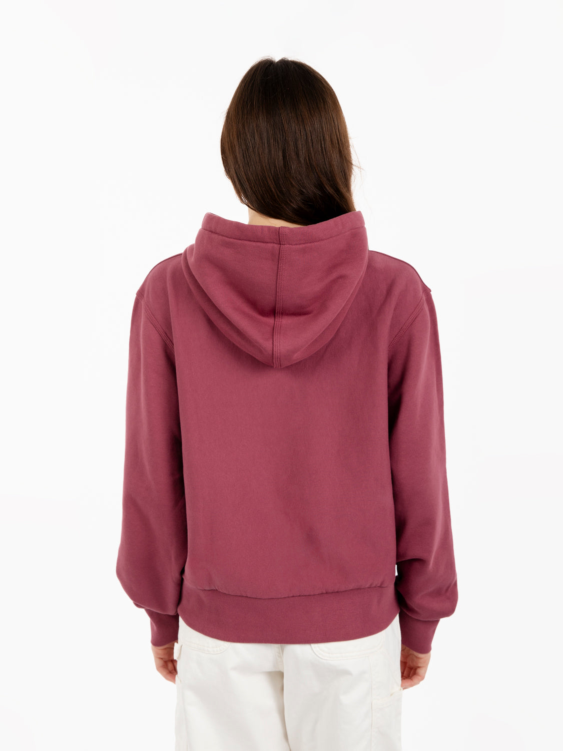 W' HD American script sweat dusty fuchsia