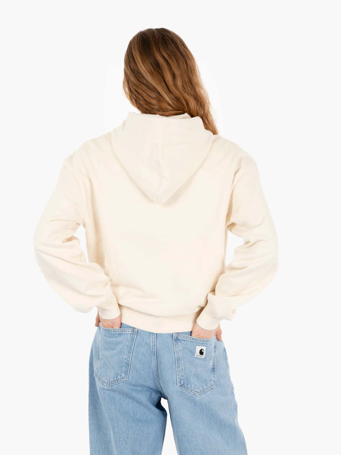 W Hooded Casey jacket natural / silver