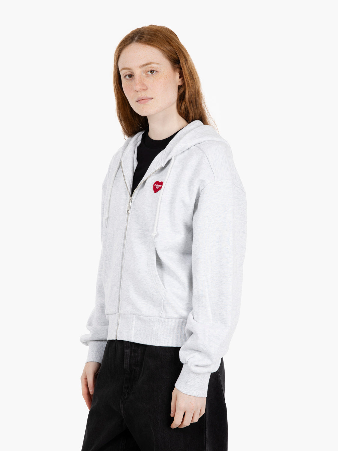 W' Hooded Heart II Hartt Jacket Ash Heather