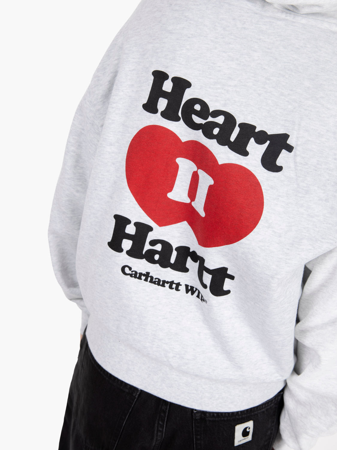 W' Hooded Heart II Hartt Jacket Ash Heather