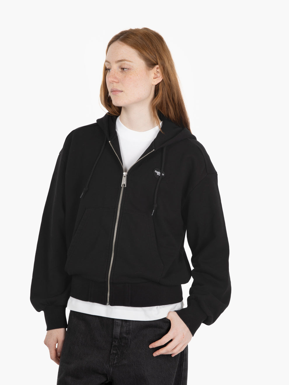 W' Hooded Heart II Hartt Jacket black