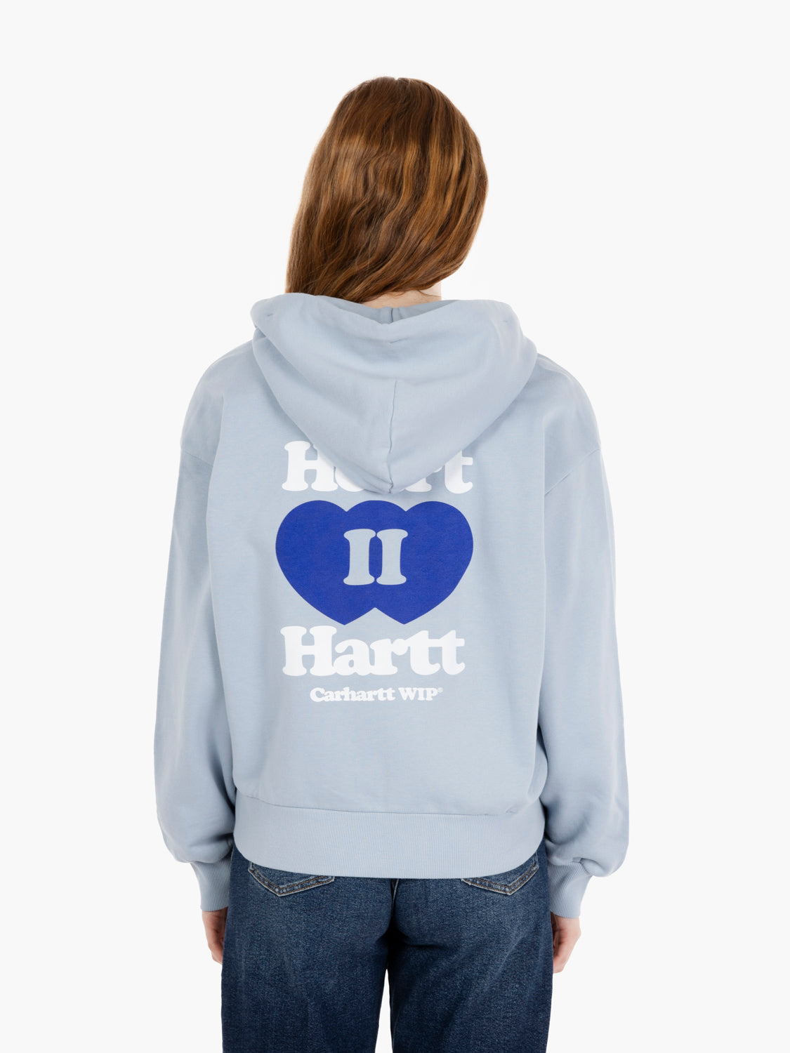 W' Hooded Heart II Hartt Jacket blue fog