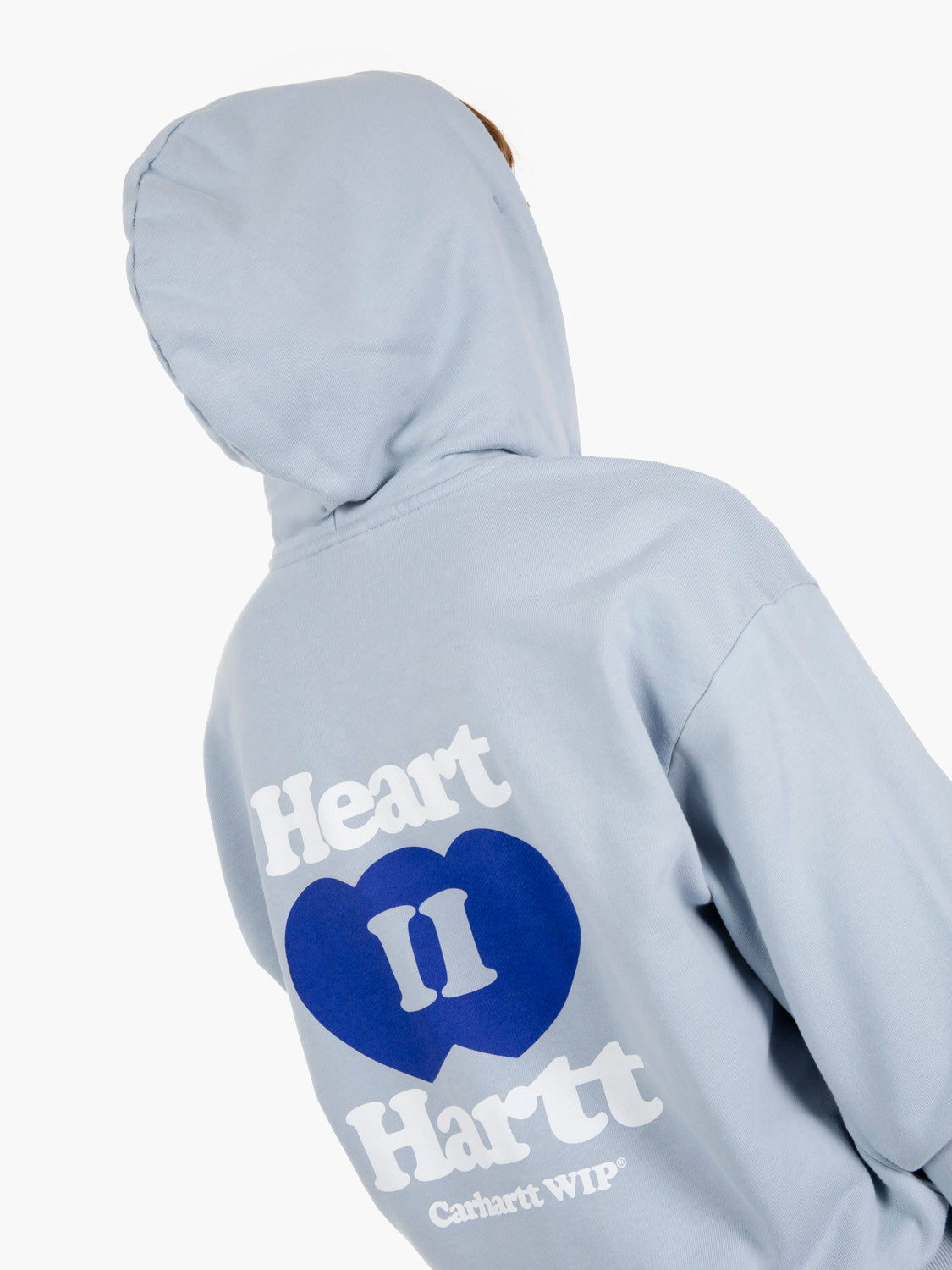W' Hooded Heart II Hartt Jacket blue fog
