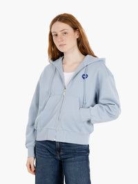 W' Hooded Heart II Hartt Jacket blue fog