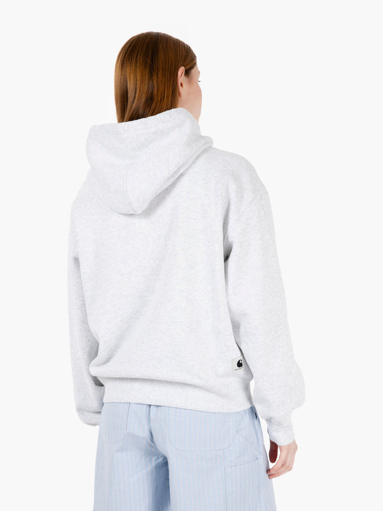 Carhartt WIP - W hooded WIP sweat ash heather