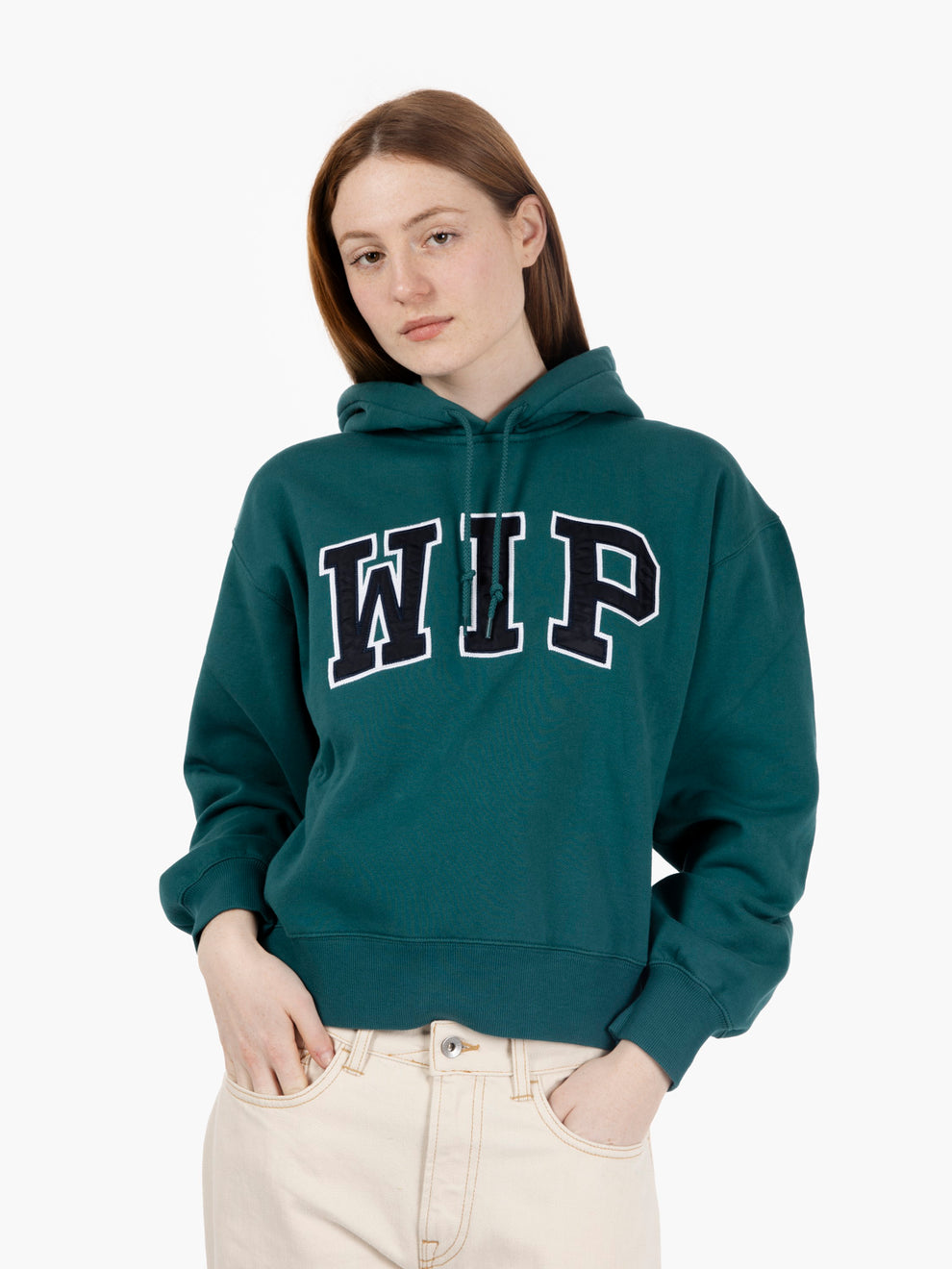 W hooded WIP sweatshirt rainforest