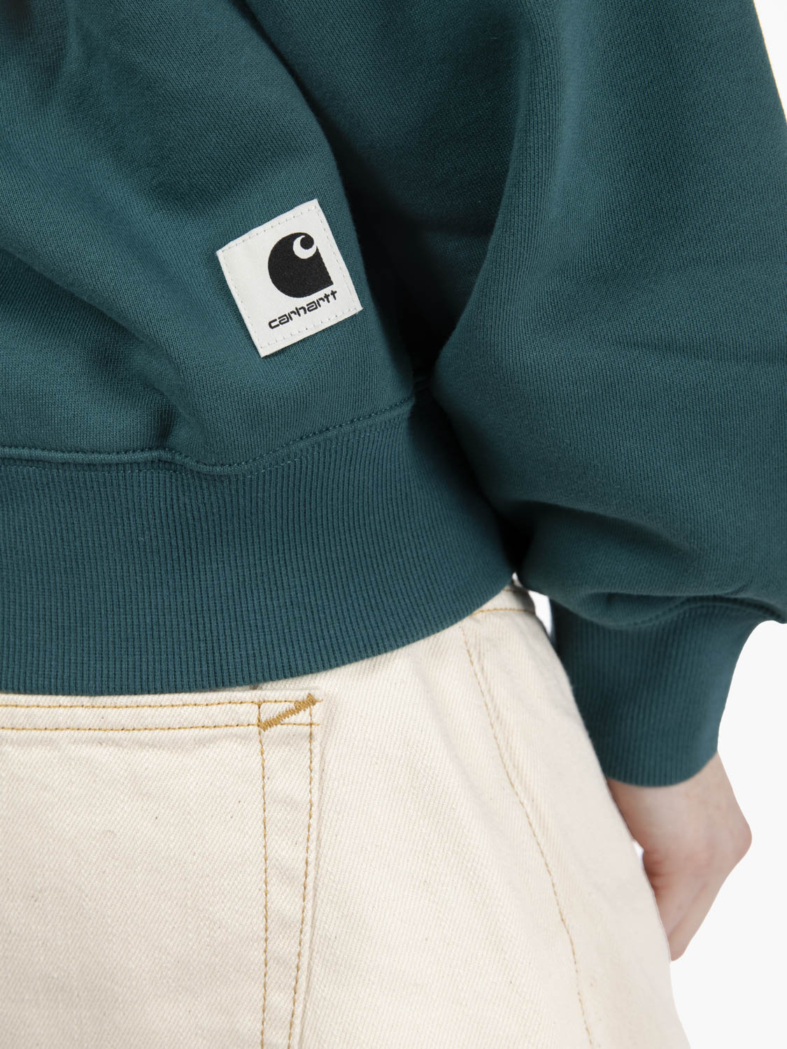 W hooded WIP sweatshirt rainforest