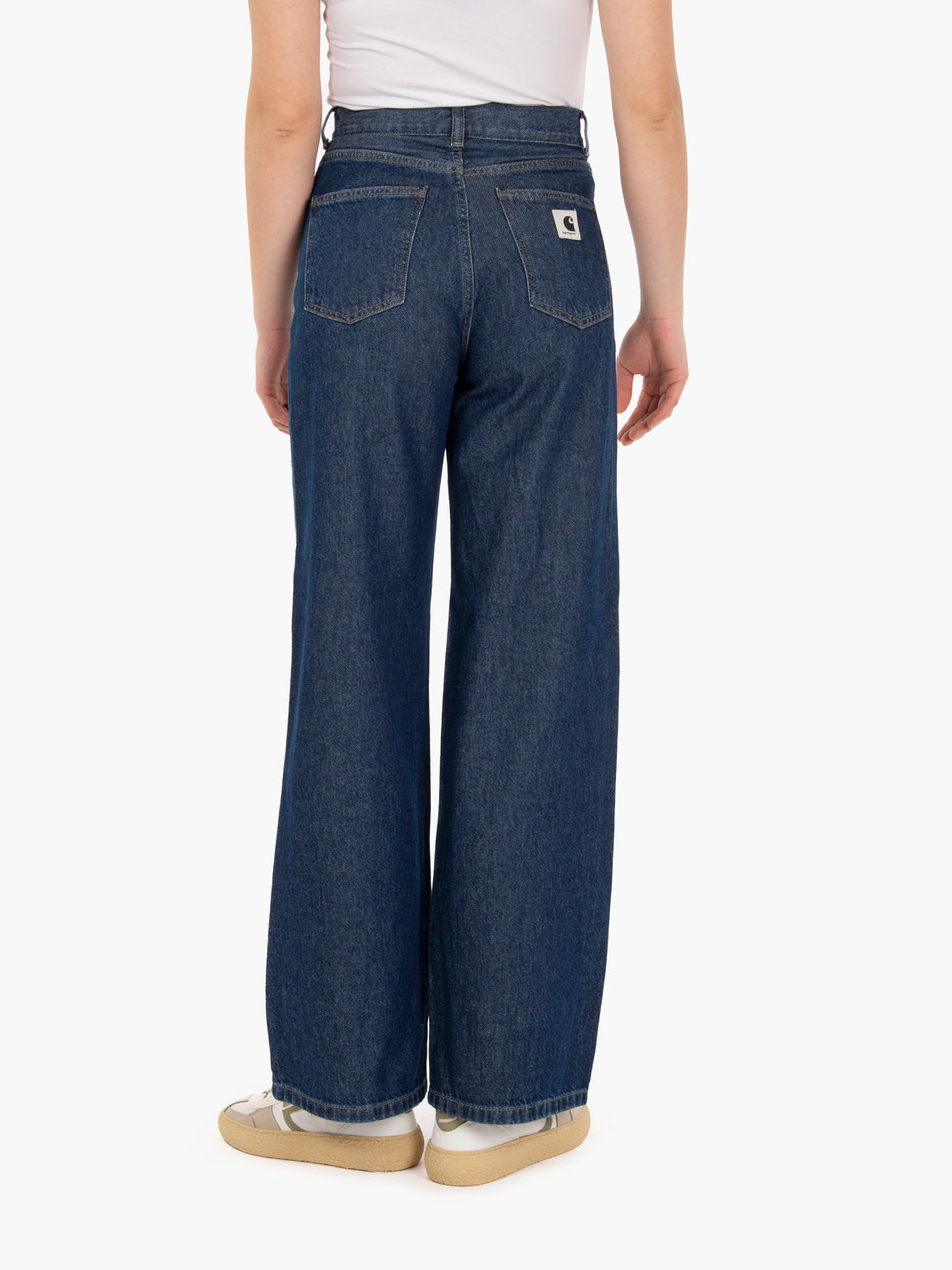 W jane pant blue stone washed
