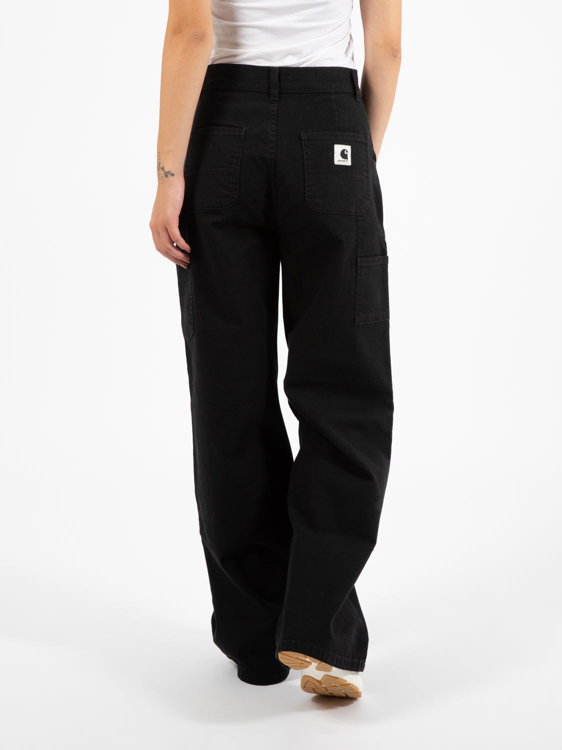 W' Jens Pant Black Stone Washed