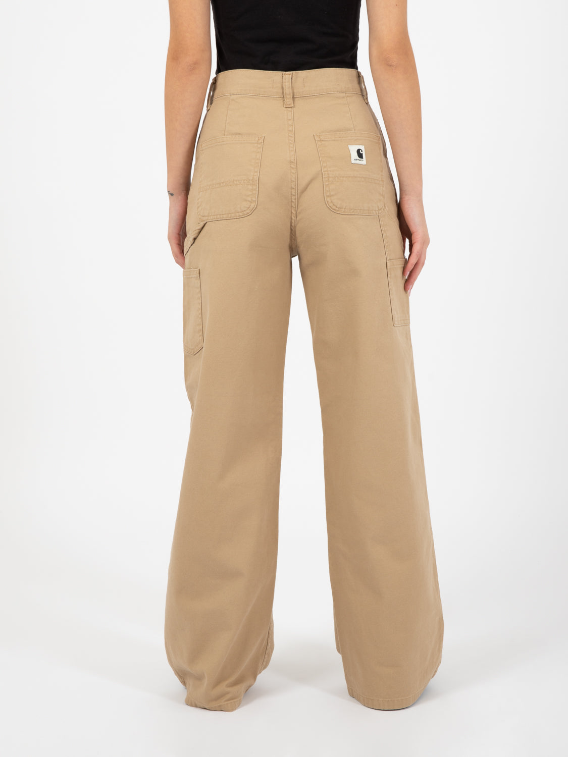 W' Jens Pant Dusty H brown stone washed