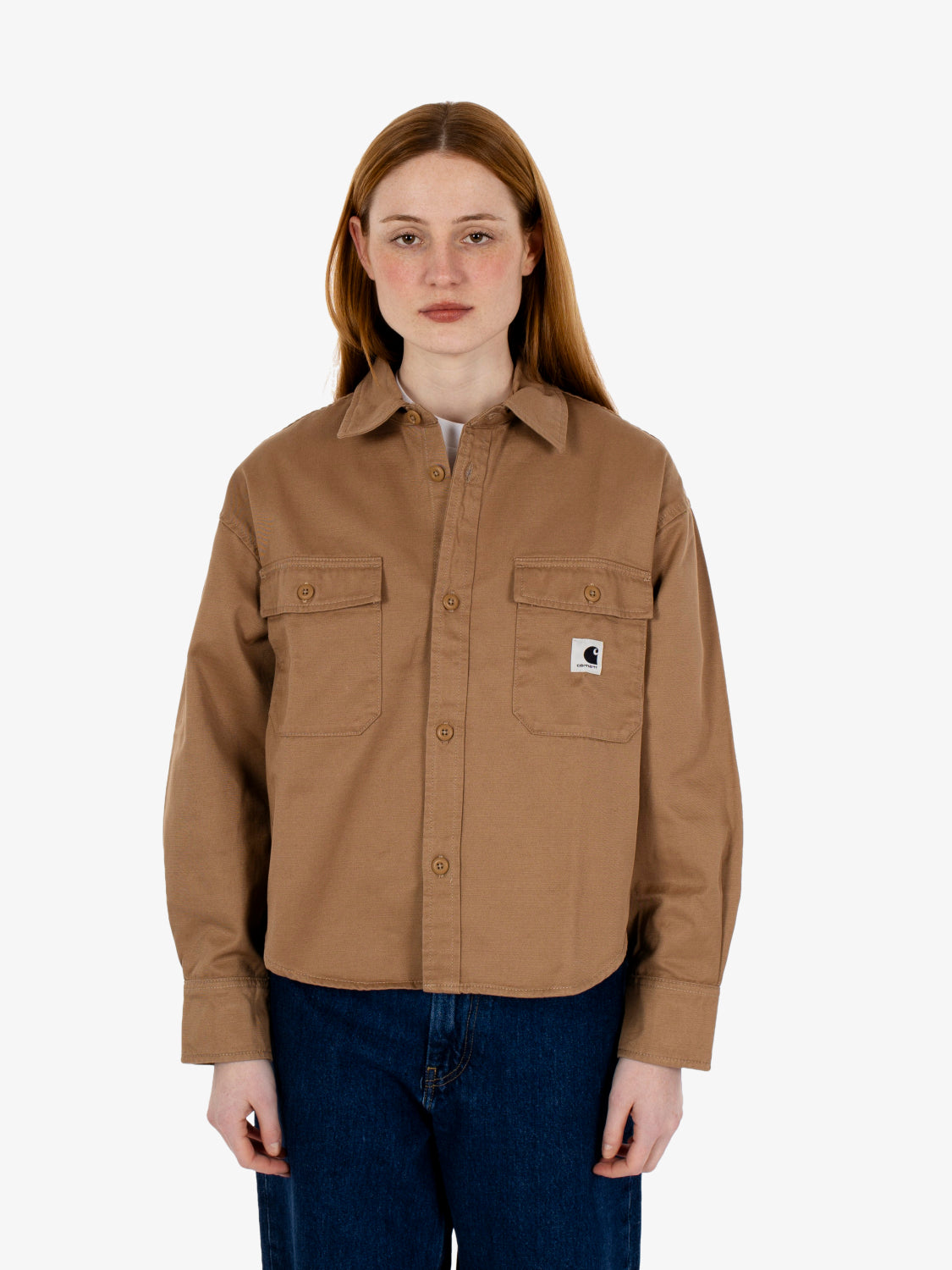 Carhartt WIP - W' Kelly Shirt jac peanut rinsed | STIMM