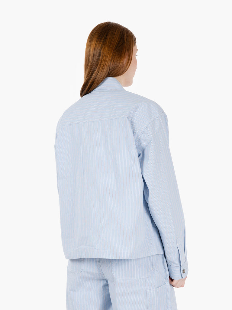 Carhartt WIP - W Nota Shirt Jac Dova Stripe Bluebird