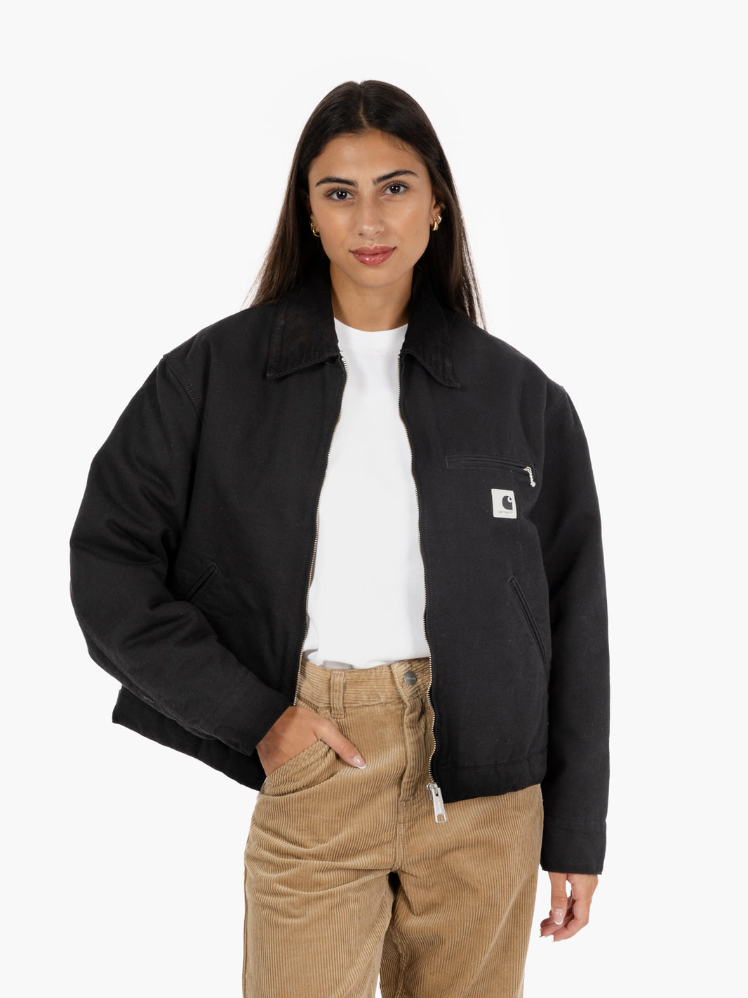 W'Og Detroit Jacket black / black rinsed
