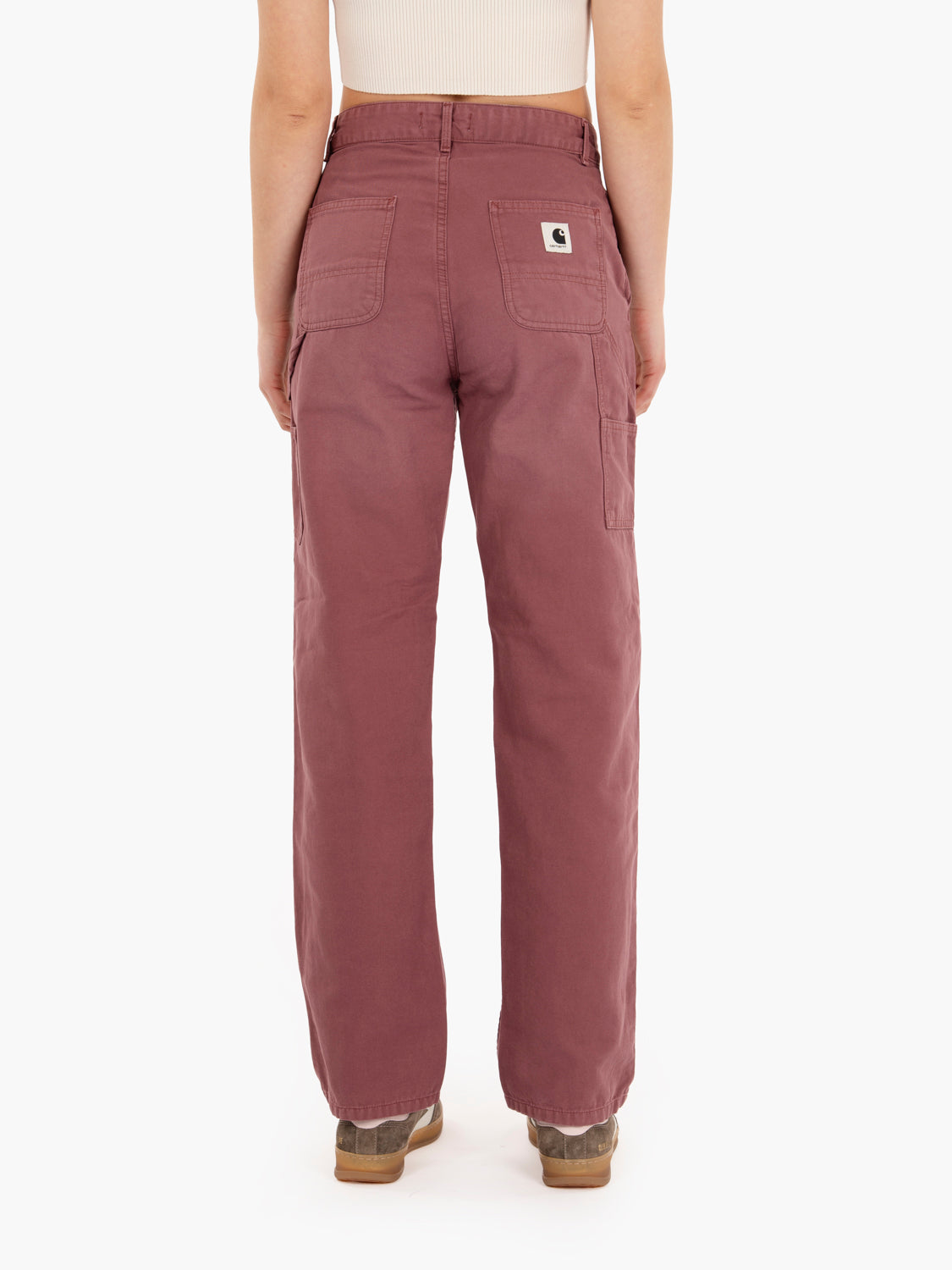 W' Pierce straight pant dusky pink