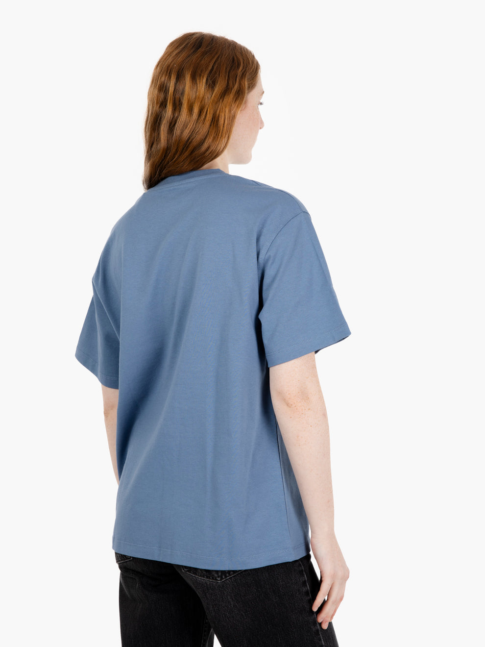 W' S/S American script t-shirt sorrent