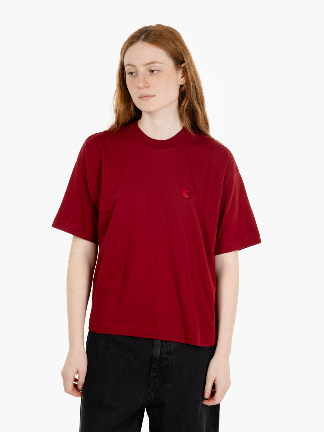 W' S/S Chester T-shirt scarlet