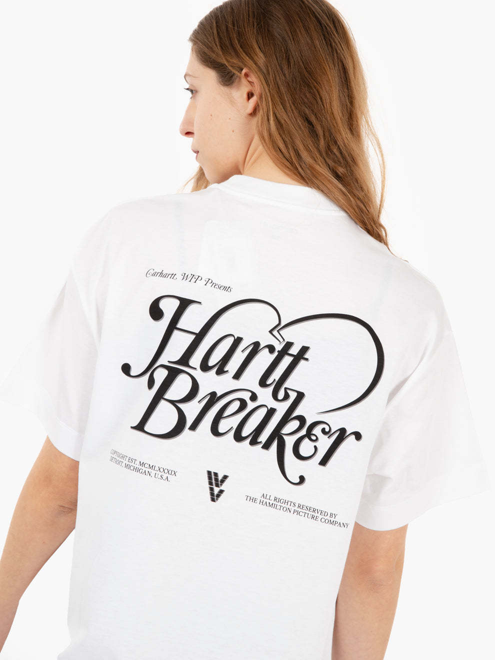 WS/S Harttbreaker white t-shirt