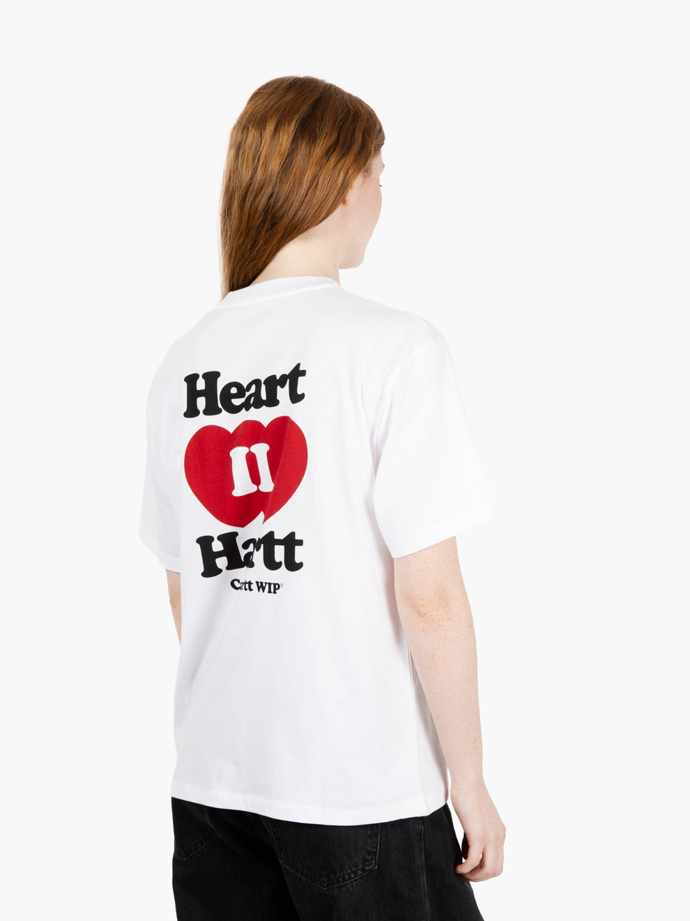 W' S/S Heart II Hartt T-shirt white