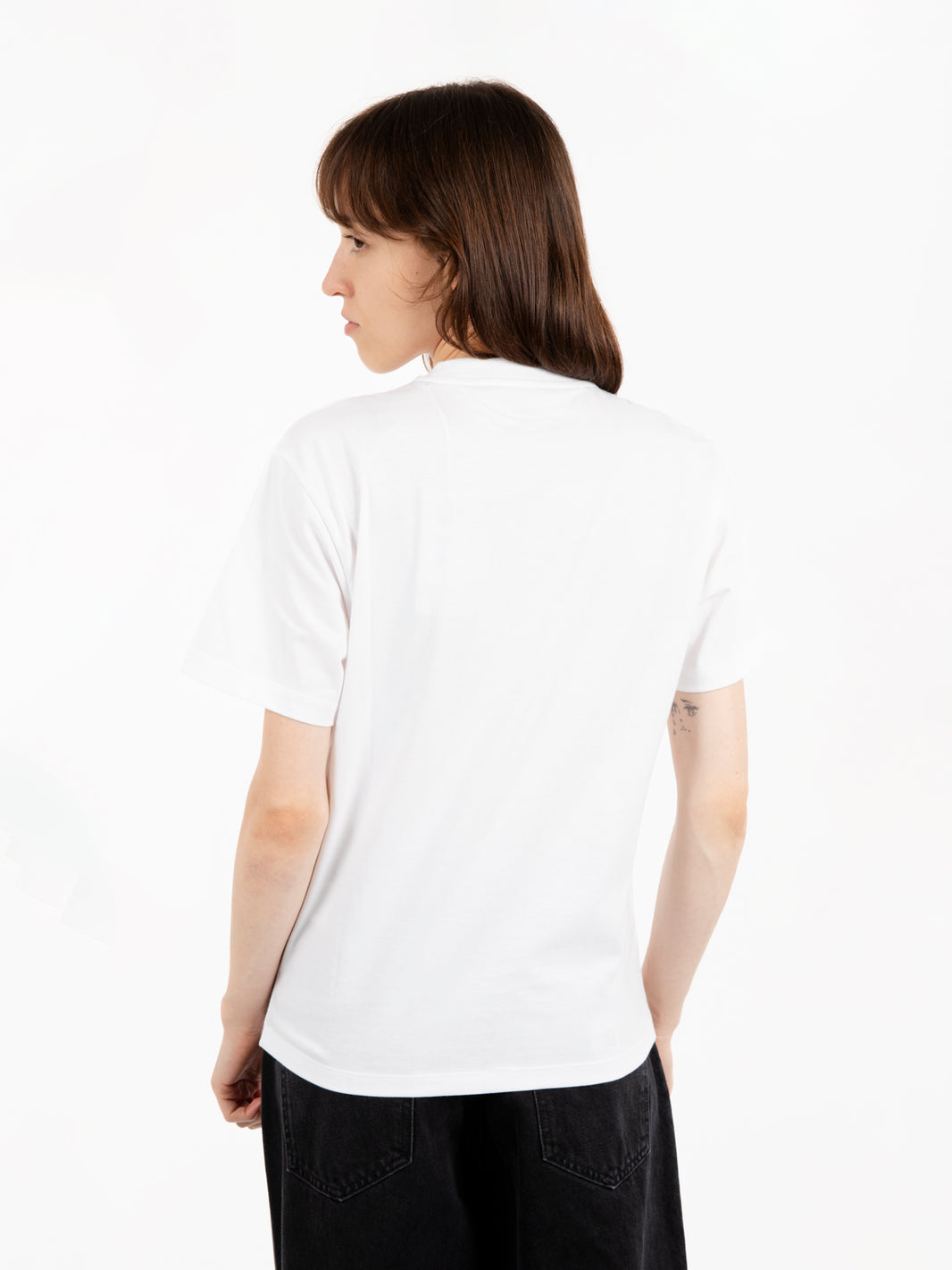 W' S/S Pocket t-shirt white
