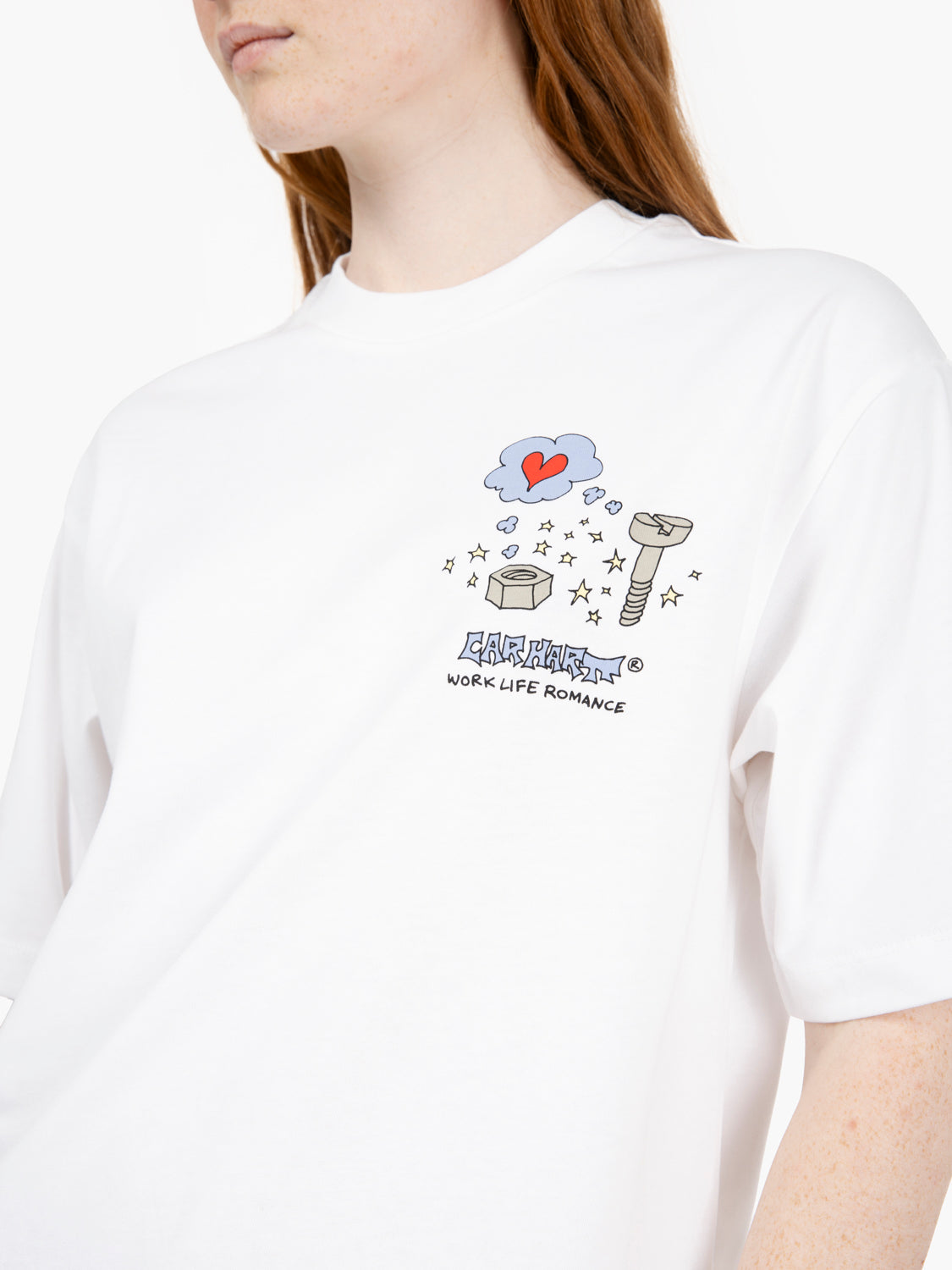 WS/SS Office Supplies White T-shirt