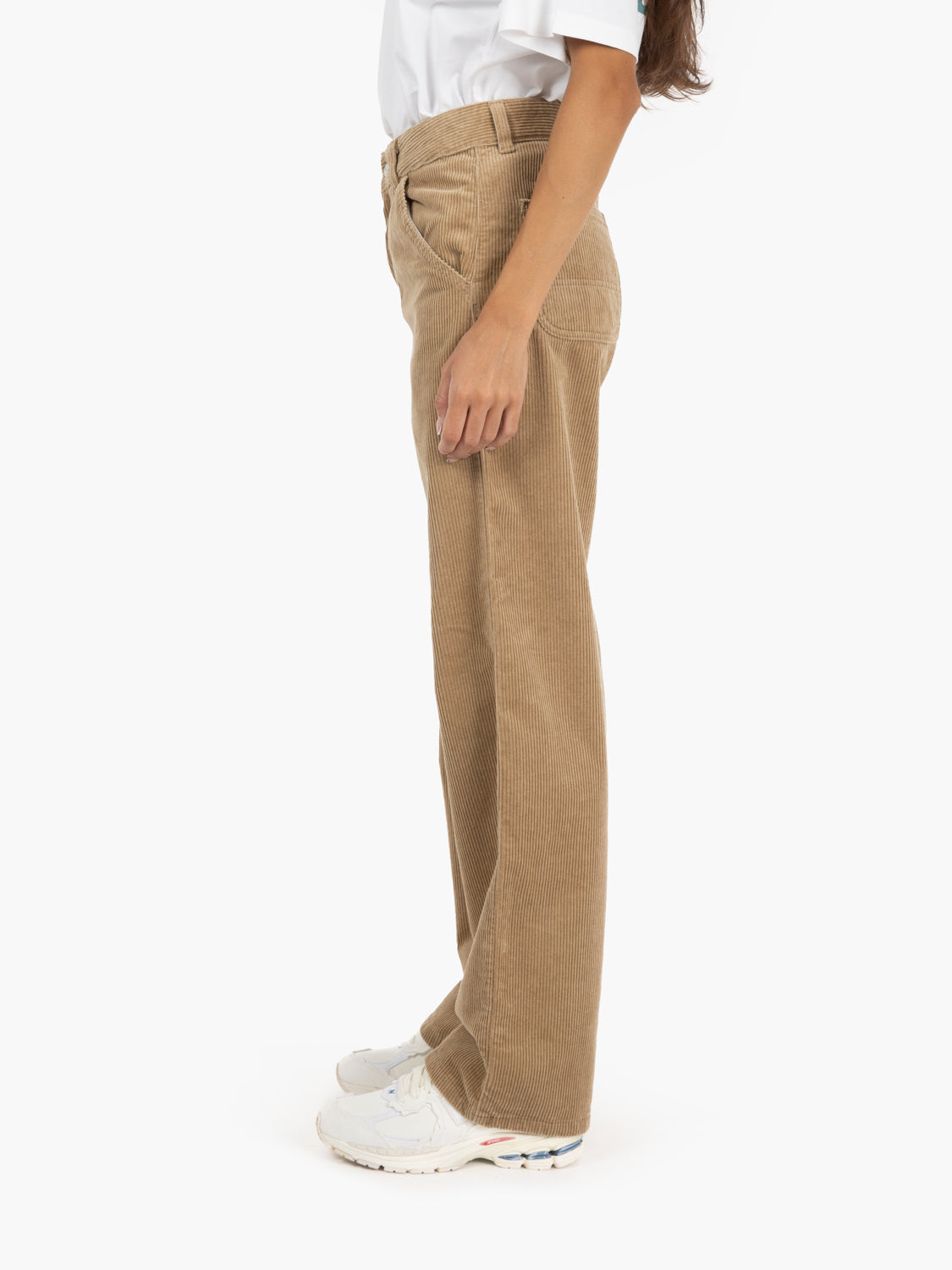 W' Simple pant leather