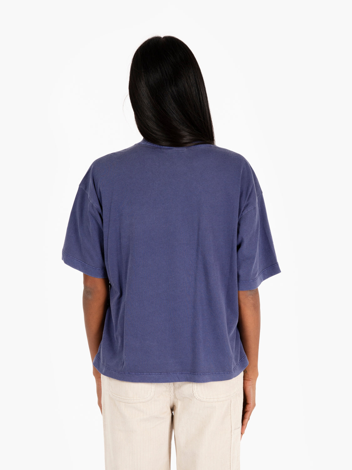 W' t-shirt S/S Nelson dyeing treatment aura