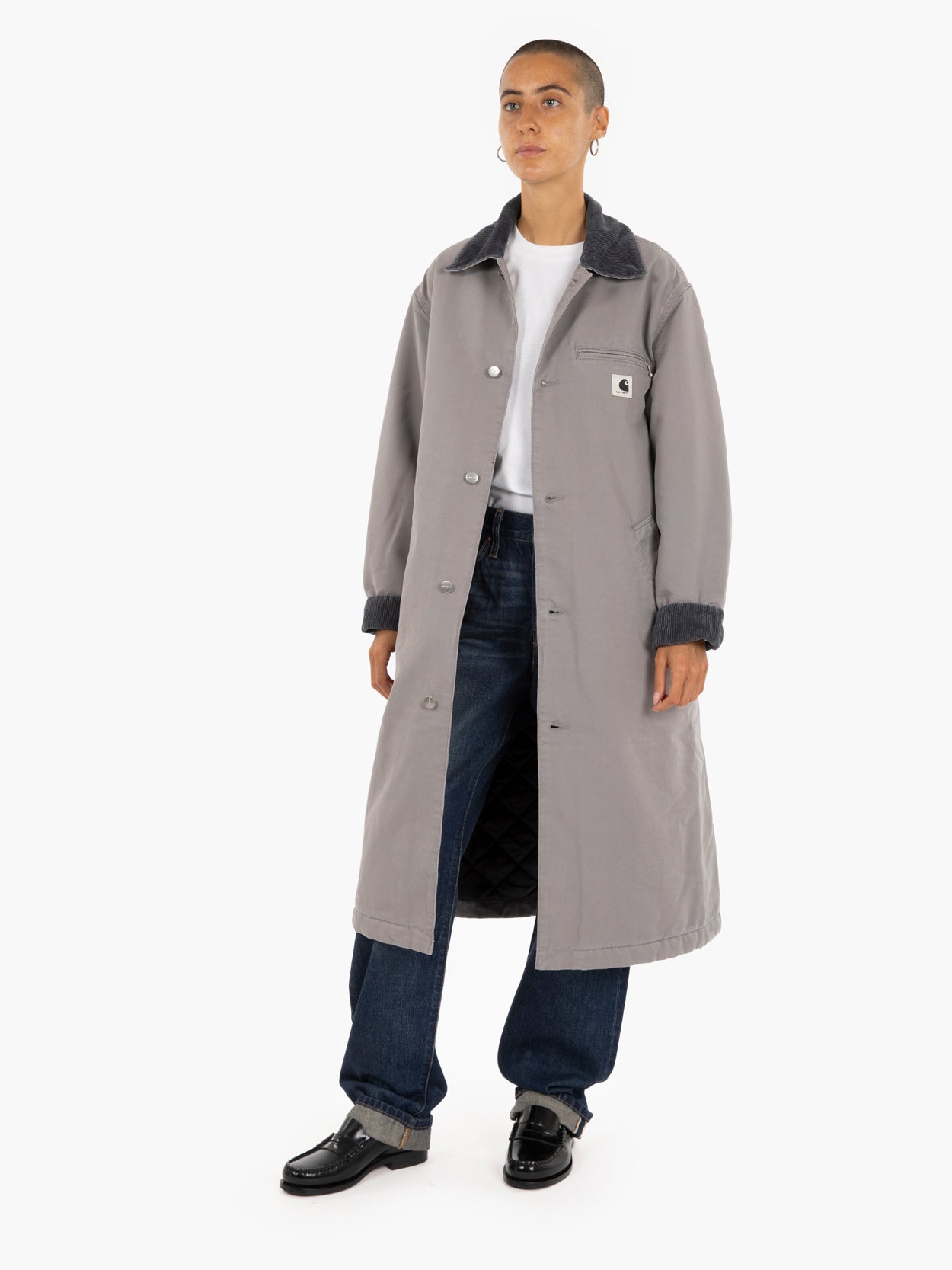 Carhartt WIP - W' Webster coat yosemite / graphite | STIMM