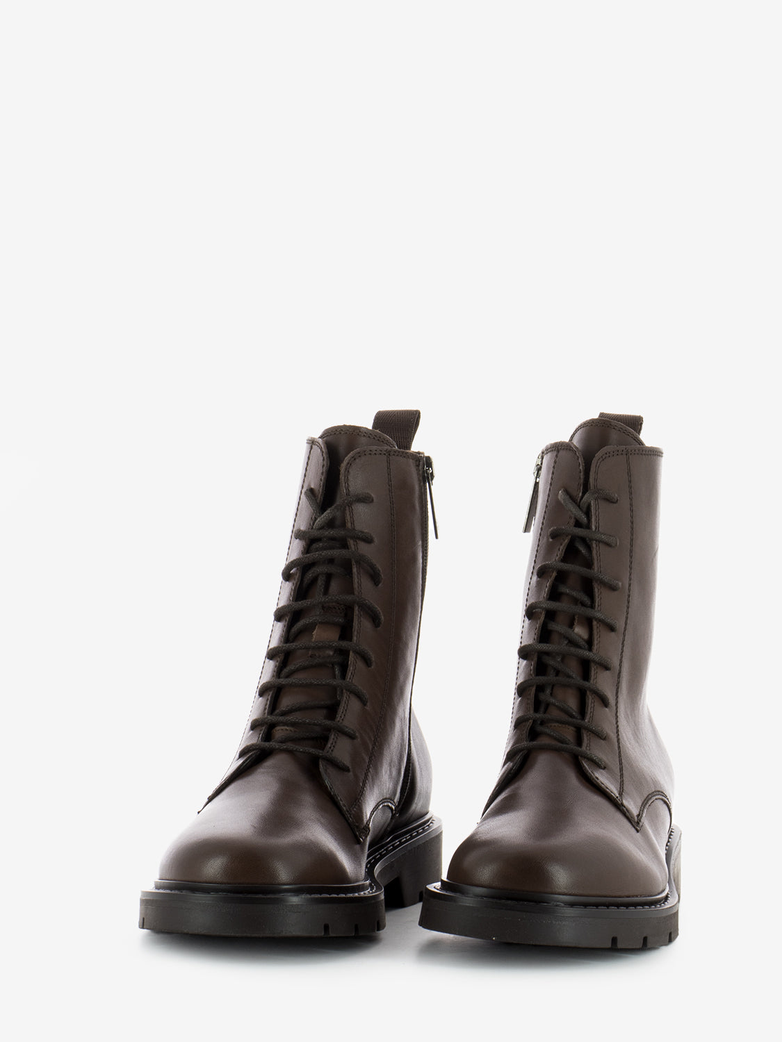 Brit Daily Pollock mocha combat boots