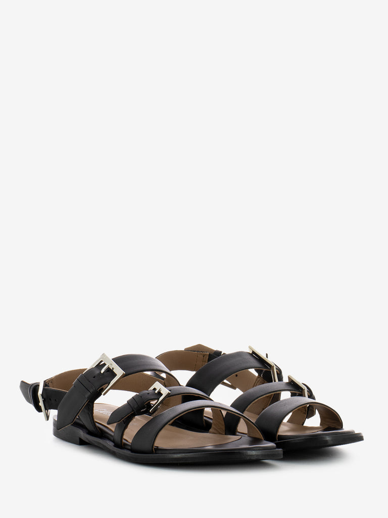 CARMENS - Sandali con fibbie nero