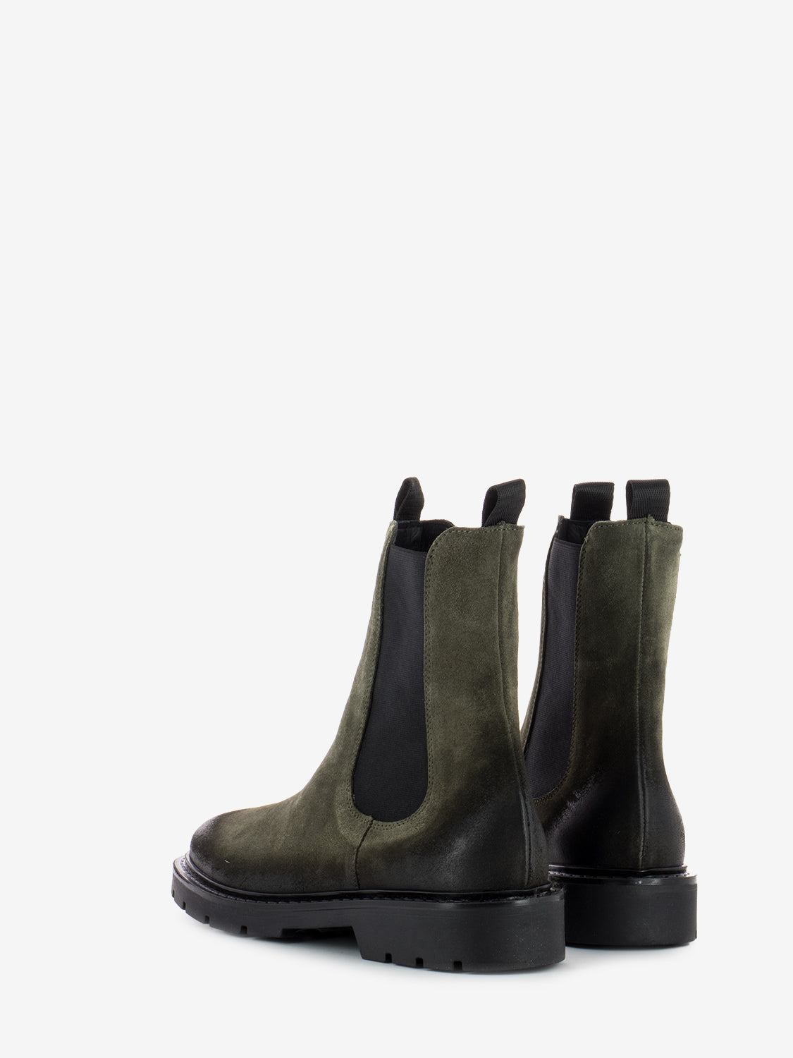 Brit Beat Old Mousse forest ankle boot