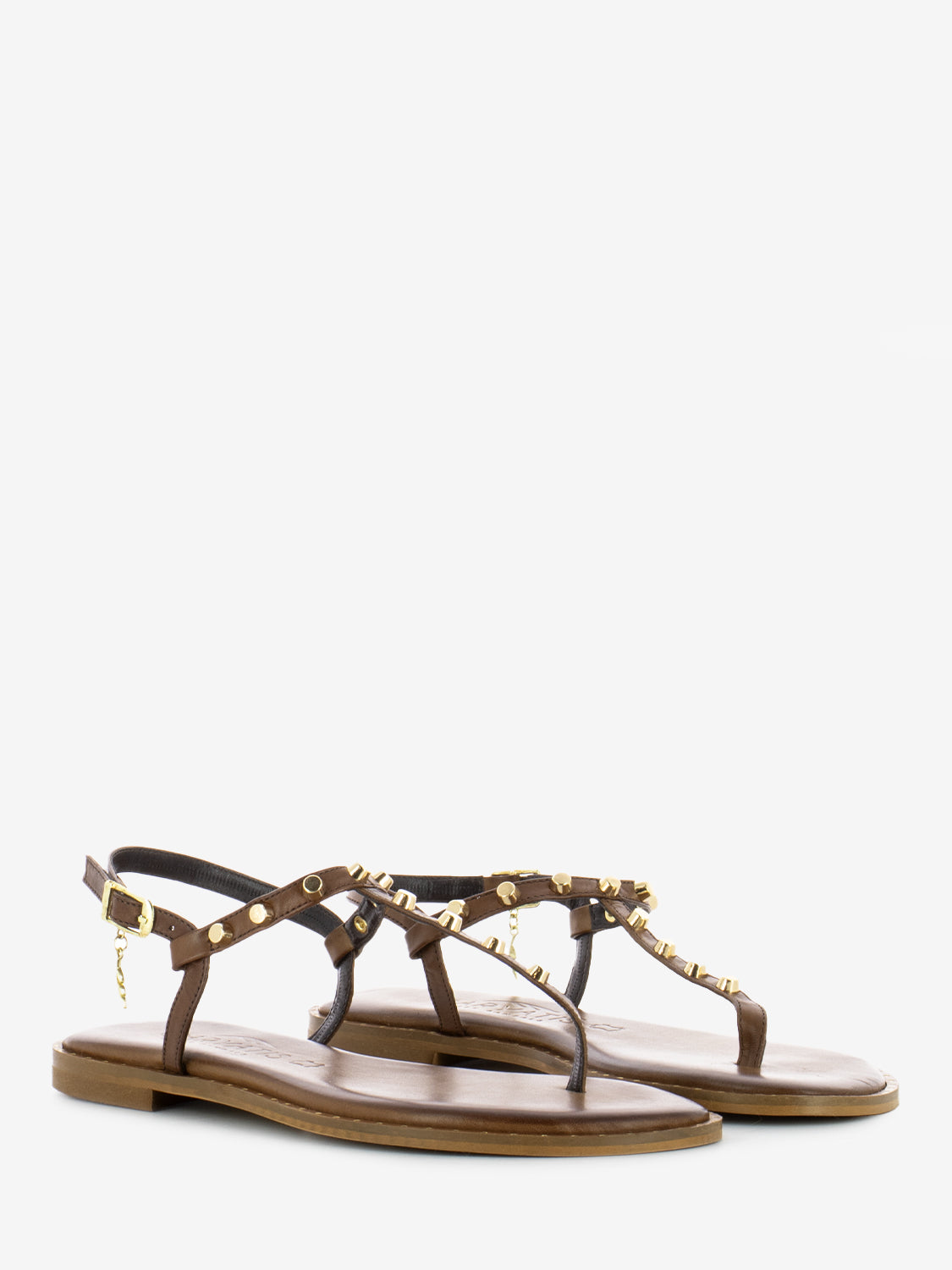 Brown T-Flip Flops