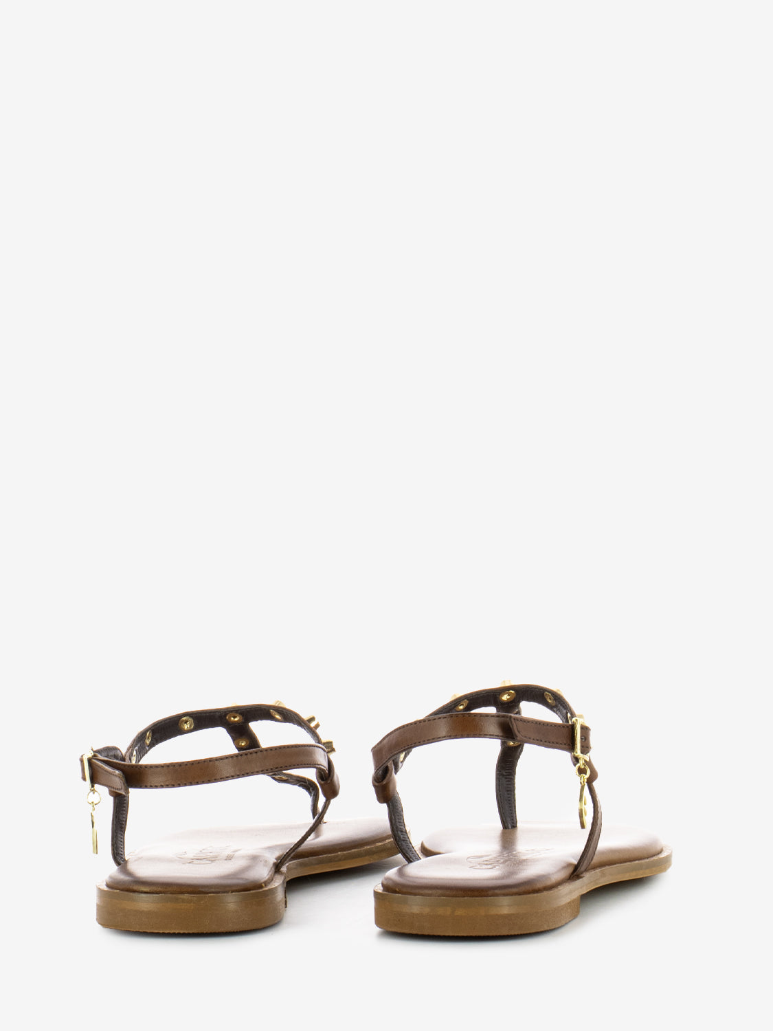 Brown T-Flip Flops