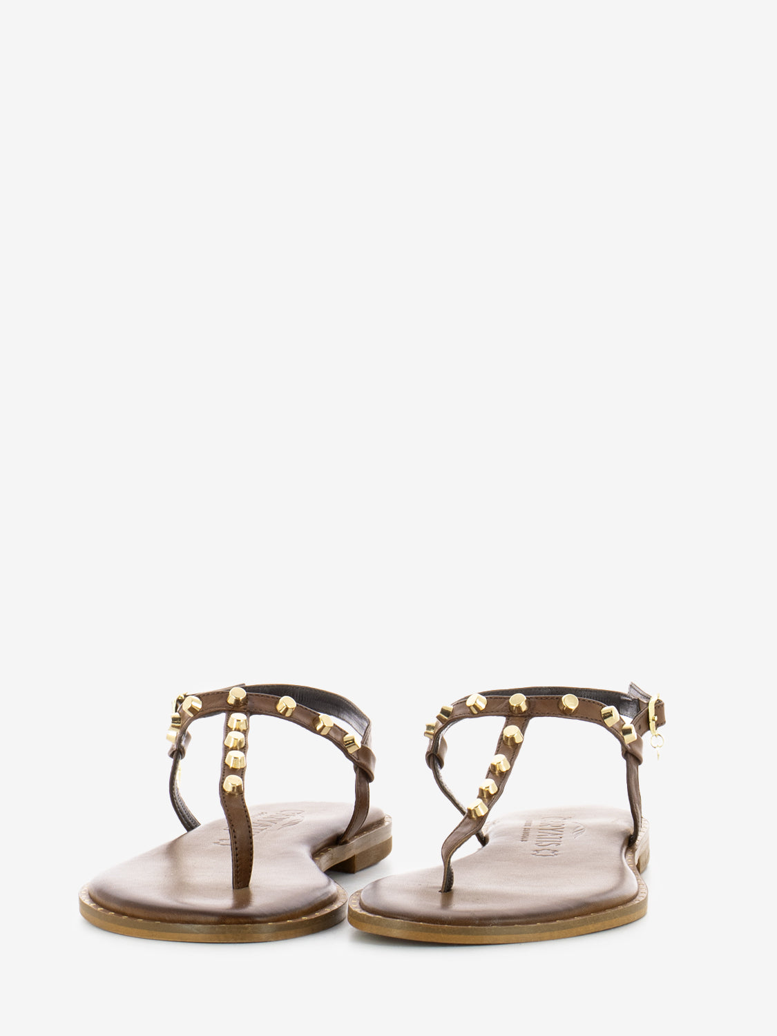 Brown T-Flip Flops