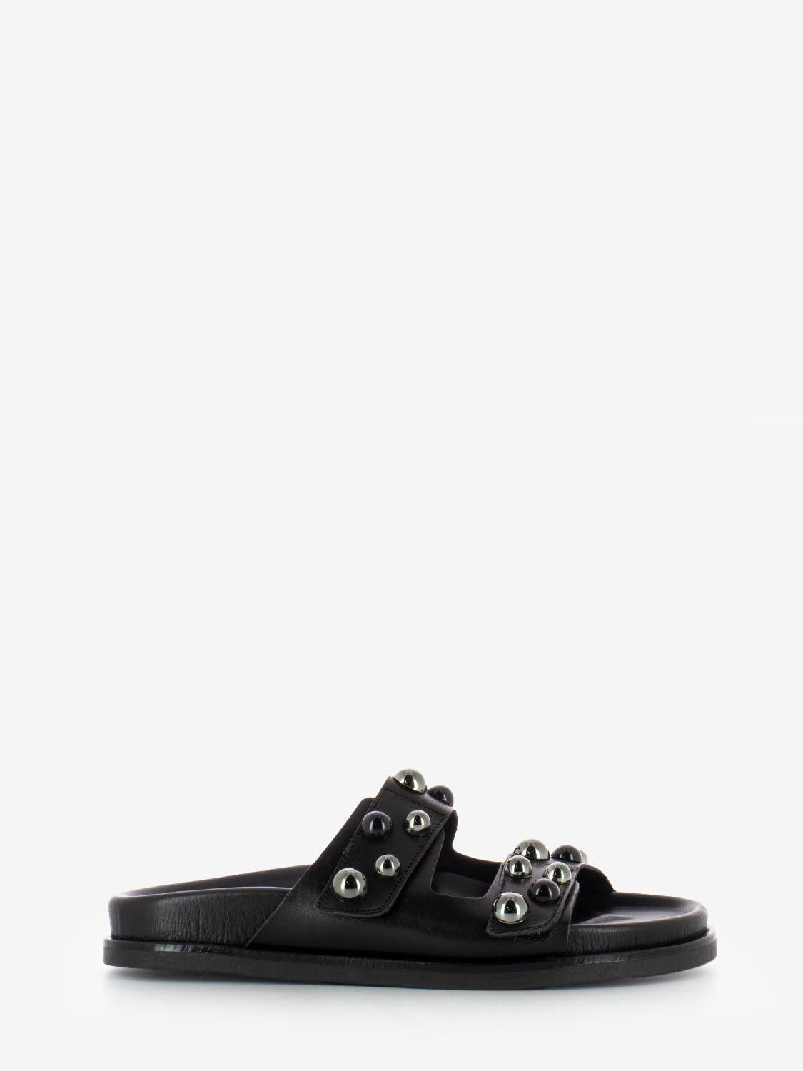 Black Sphere Sandals