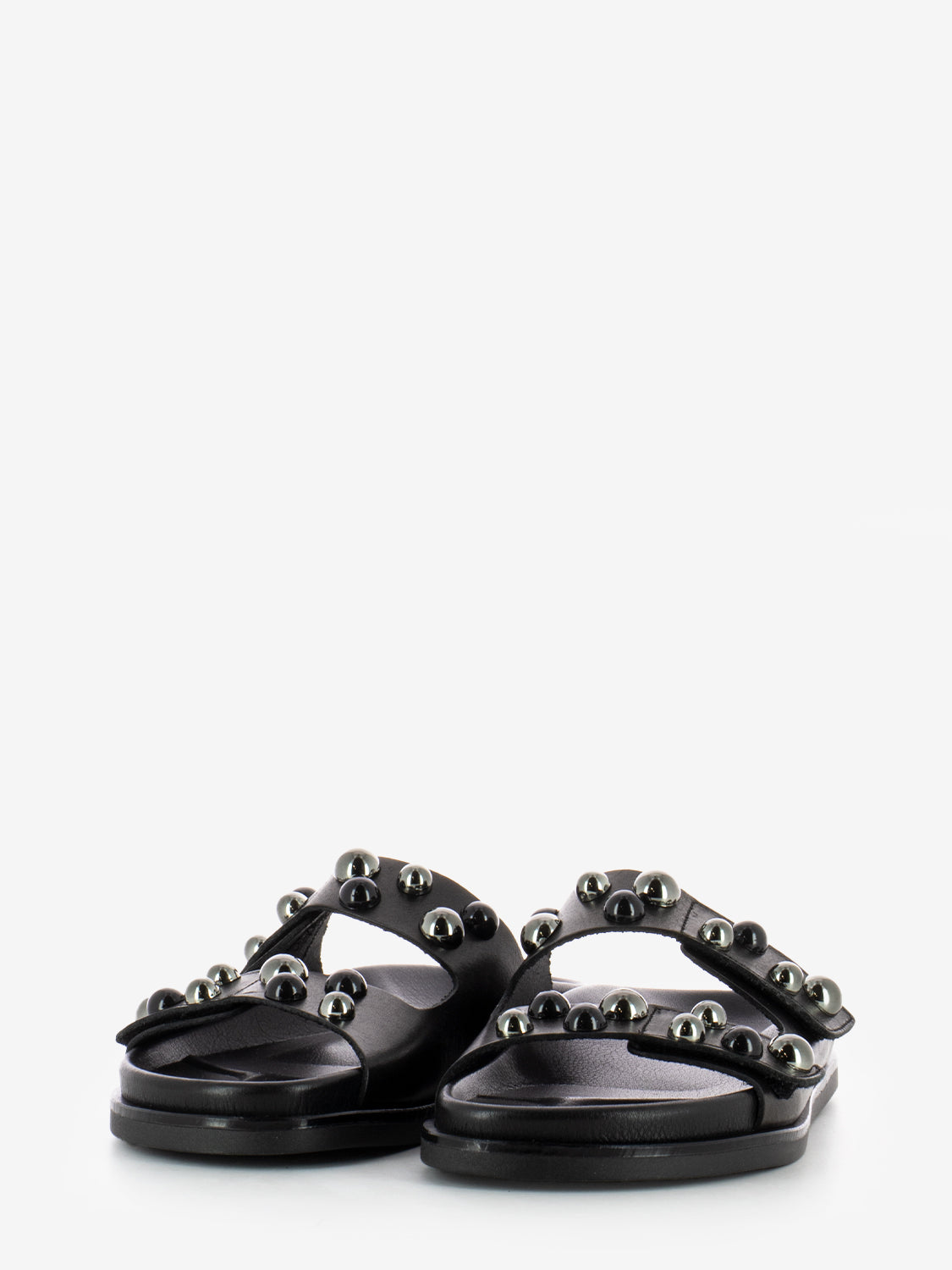 Black Sphere Sandals
