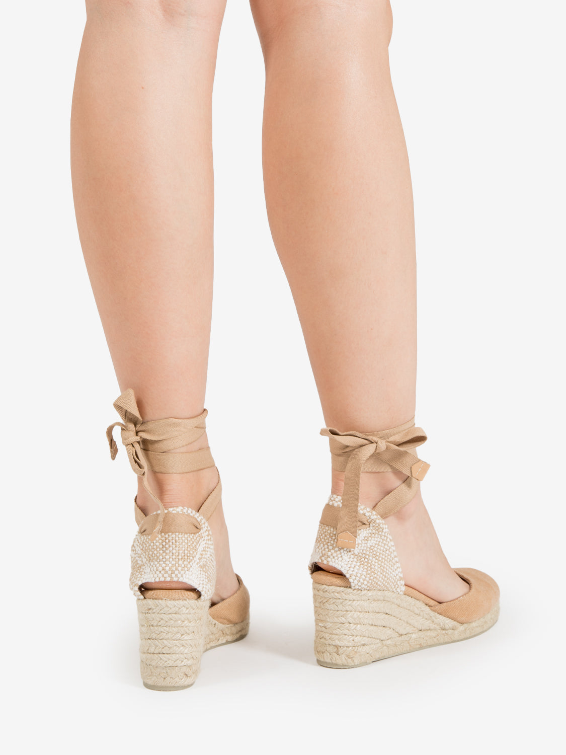 Carina toasted canvas espadrilles 70mm