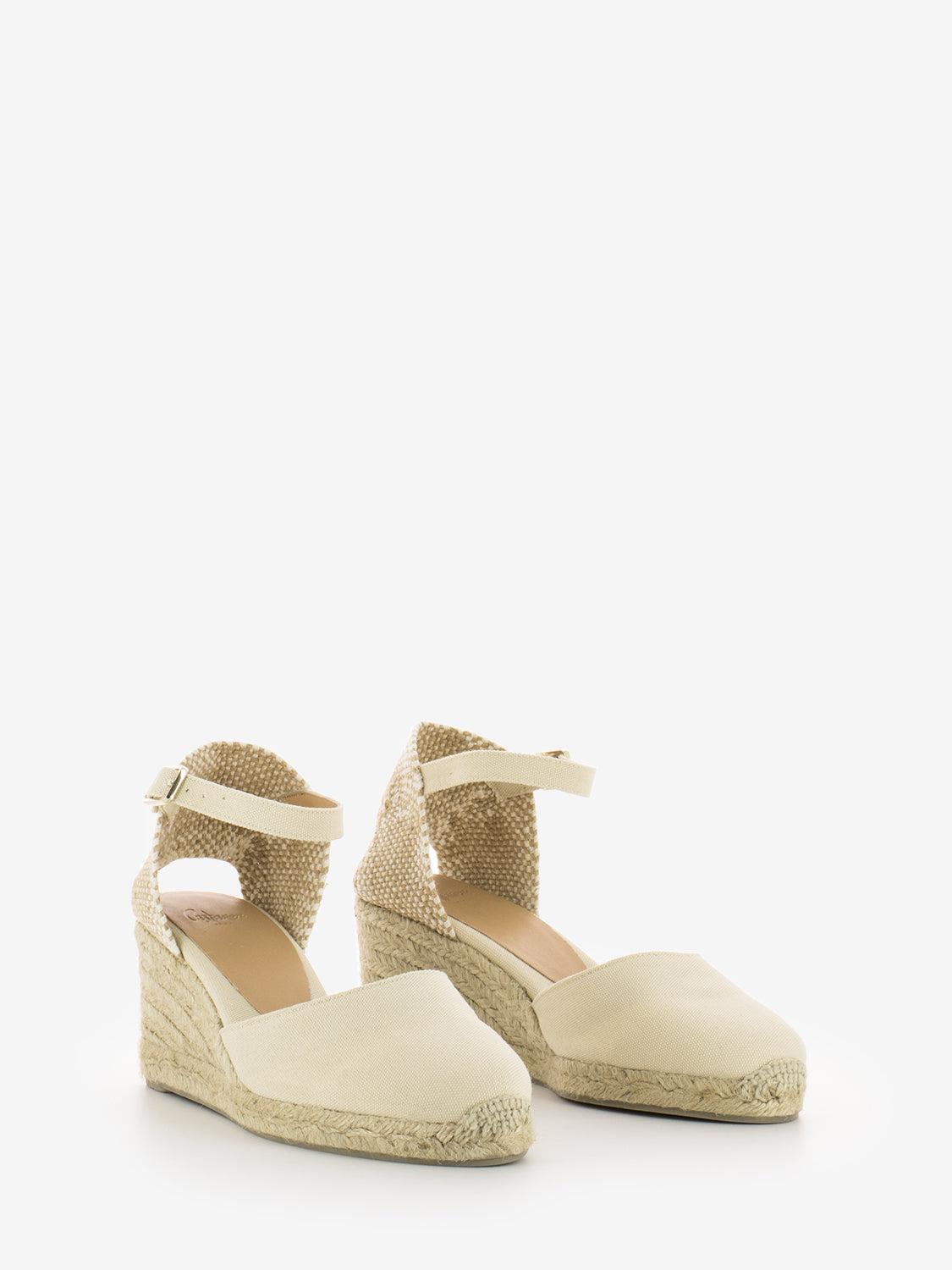 Carol ivory canvas espadrilles