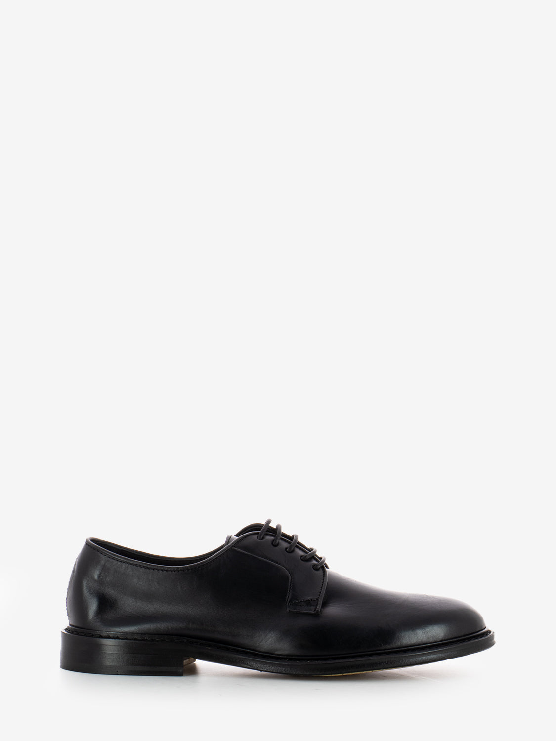 Scarpa derby elegante in pelle nero